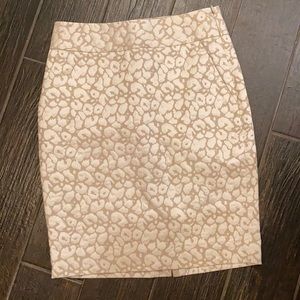 Skirt from The Limited, leopard print